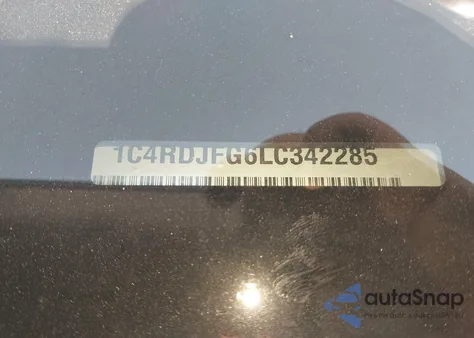 2020 Dodge Durango Pursuit Awd из США, поврежденный, VIN 1C4RDJFG6LC342285